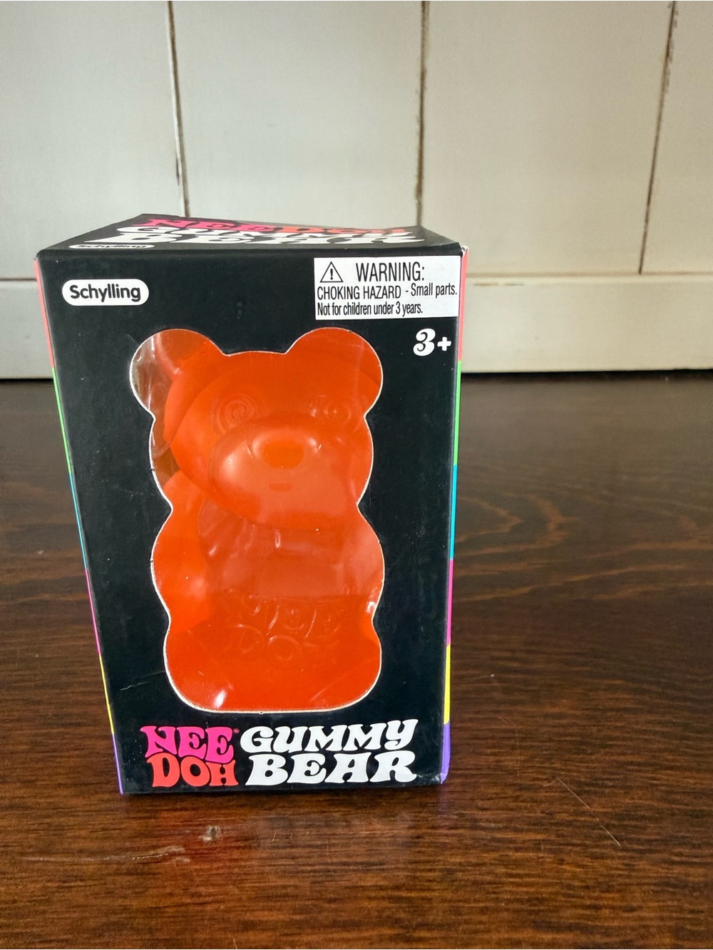 Schylling NeeDoh Gummy Bear Sensory Toy - Orange